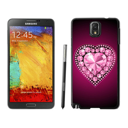 Valentine Diamond Heart Samsung Galaxy Note 3 Cases DXU